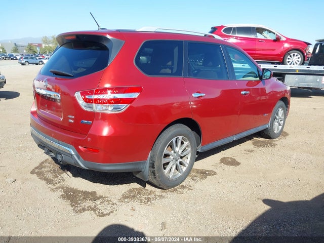 Nissan Pathfinder Hybrid Sv 2014 5N1CR2MM2EC633130 Image 4