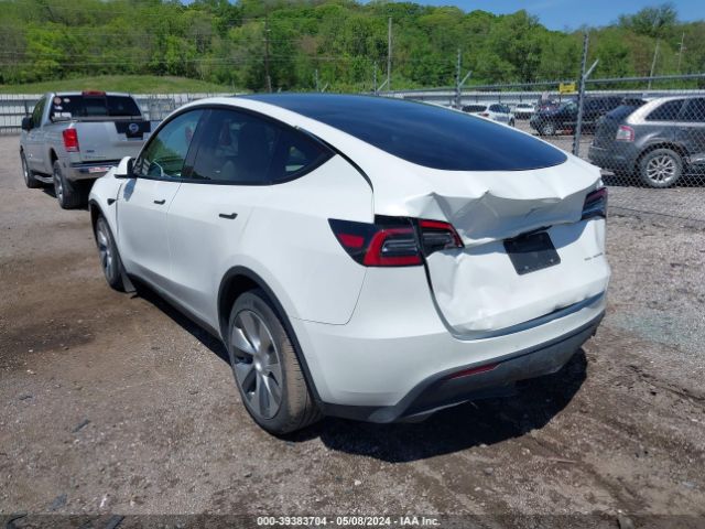 2022 TESLA MODEL Y 7SAYGDEE9NF439994 Photo 2