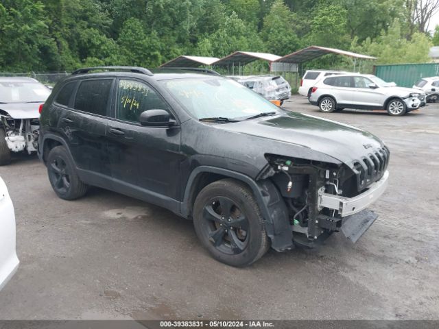 2016 Jeep Cherokee Altitude მანქანა იყიდება აუქციონზე, vin: 1C4PJMAB9GW332786, აუქციონის ნომერი: 39383831