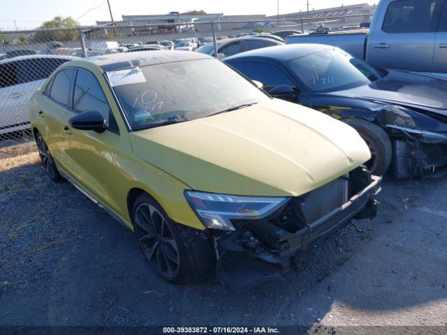 2023 AUDI S3 WAUH3DGY7PA063708