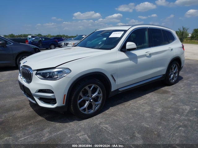 BMW X3 Sdrive30i 2021 5UXTY3C08M9F64730 Image 2