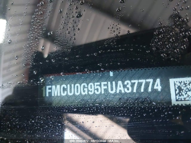 Ford ESCAPE SE 2015 1FMCU0G95FUA37774 Image 9