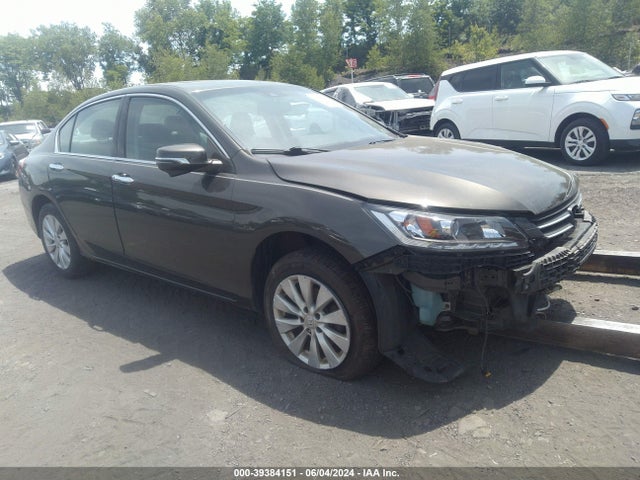 Honda Accord Ex-l V-6 2014 1HGCR3F81EA024005 Image 1
