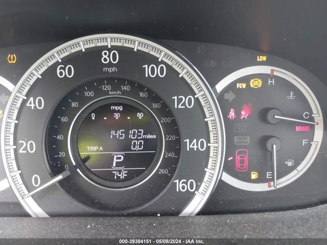 Honda Accord Ex-l V-6 2014 1HGCR3F81EA024005 Image 7