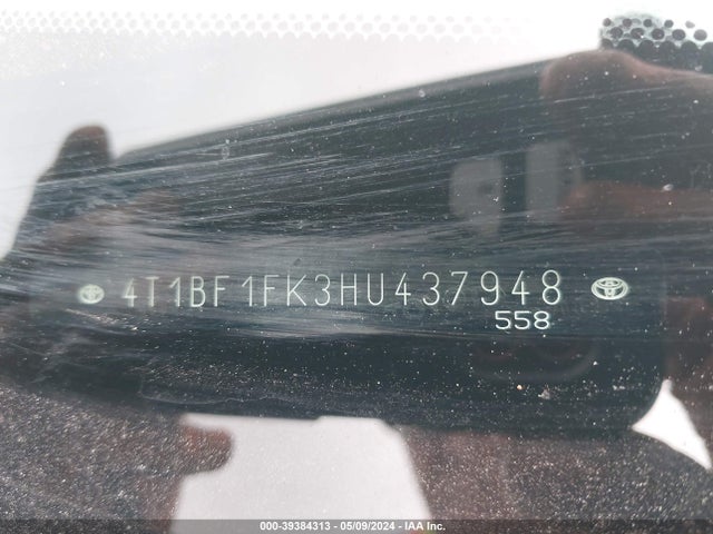 Toyota CAMRY SE 2017 4T1BF1FK3HU437948 Image 9