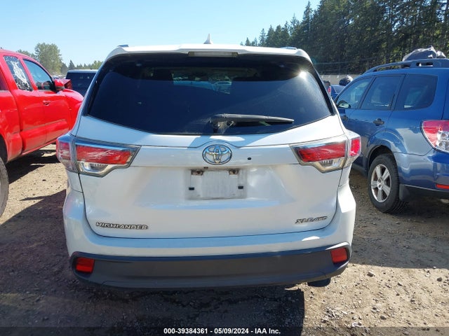 Toyota Highlander Xle V6 2015 5TDJKRFH1FS222374 Image 17