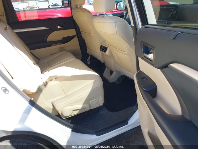Toyota Highlander Xle V6 2015 5TDJKRFH1FS222374 Image 8