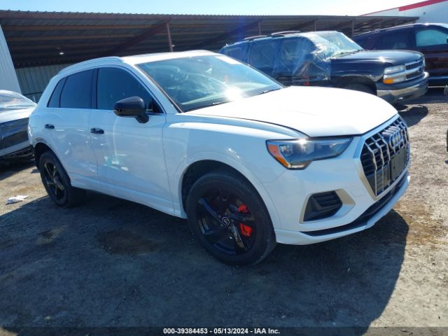 Продажа на аукционе авто 2021 Audi Q3 Premium 40 Tfsi Quattro Tiptronic, vin: WA1AUCF39M1063572, номер лота: 39384453