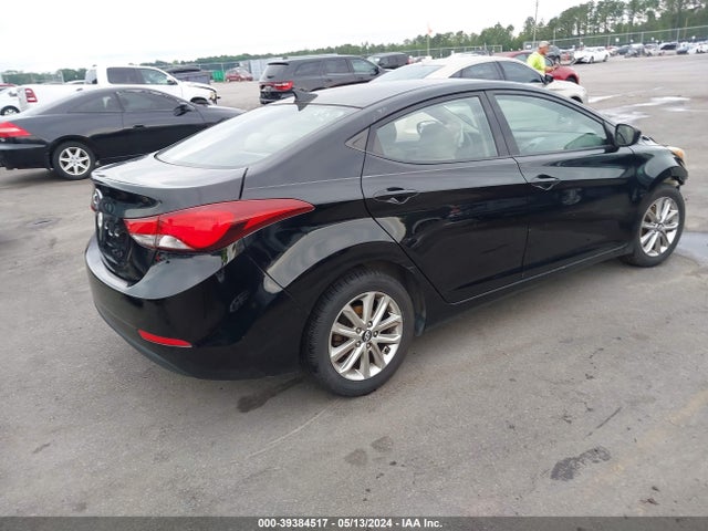 Hyundai ELANTRA SE 2014 KMHDH4AE4EU147994 Image 4