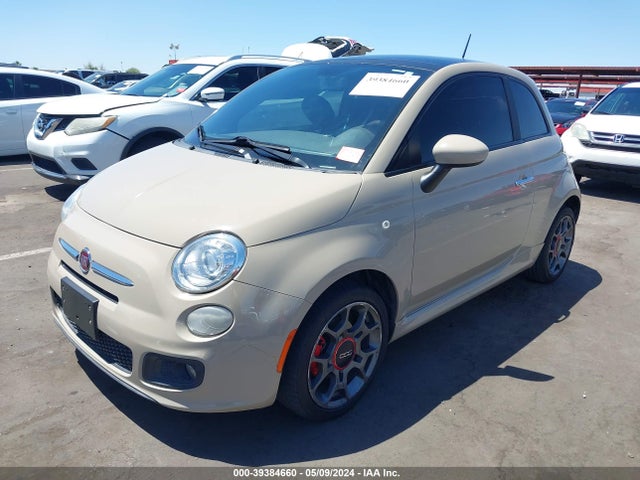 2012 FIAT 500 3C3CFFBR3CT200392 Photo 1
