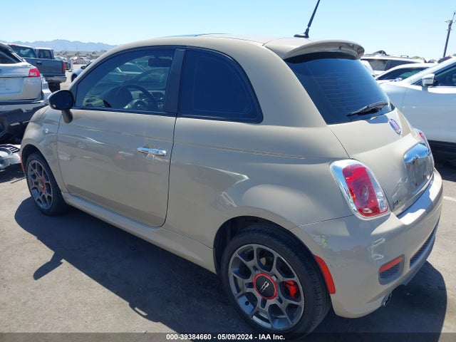 2012 FIAT 500 3C3CFFBR3CT200392 Photo 2
