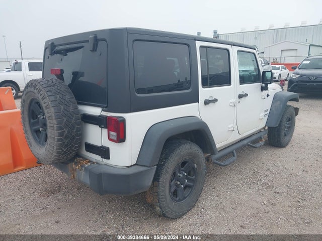 1C4BJWDG1HL608734 Jeep Wrangler Unlimited Sport 4x4