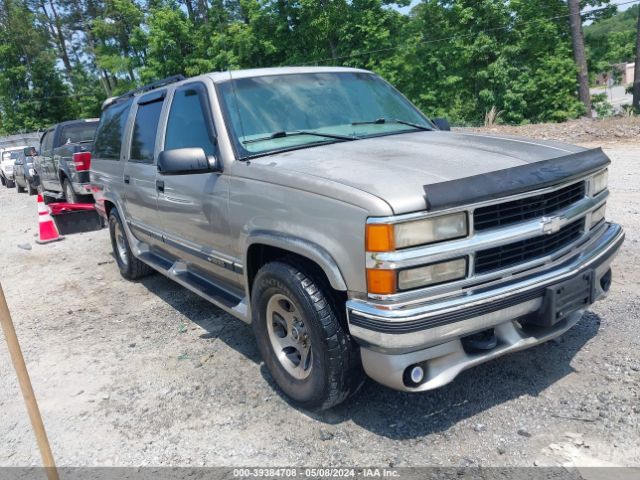 Auction sale of the 1998 Chevrolet Suburban 1500, vin: 1GBFK16RXWJ375644, lot number: 39384708