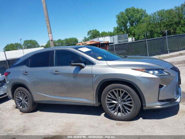 2T2BZMCAXKC203881 Lexus Rx 350 F Sport