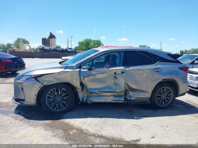 2T2BZMCAXKC203881 Lexus Rx 350 F Sport