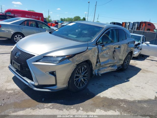 2T2BZMCAXKC203881 Lexus Rx 350 F Sport