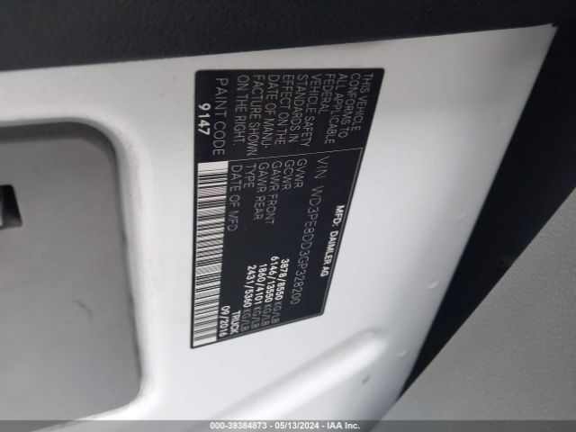 WD3PE8DD3GP328200 Mercedes-Benz Sprinter 2500 High  Roof/high Roof