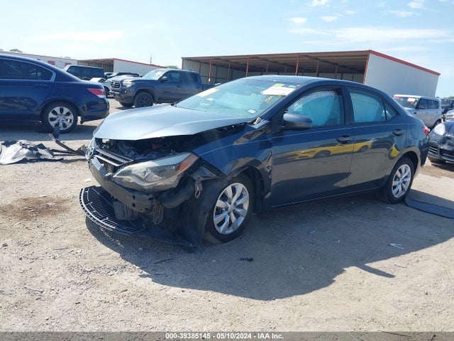 Toyota COROLLA LE 2016 5YFBURHEXGP406689 Image 2