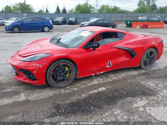 Chevrolet Corvette Stingray Rwd  1lt 2022 1G1YA2D45N5121733 Image 2