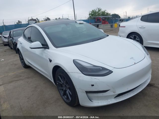 Auction sale of the 2022 Tesla Model 3 Long Range Dual Motor All-wheel Drive, vin: 5YJ3E1EB8NF340925, lot number: 39385337