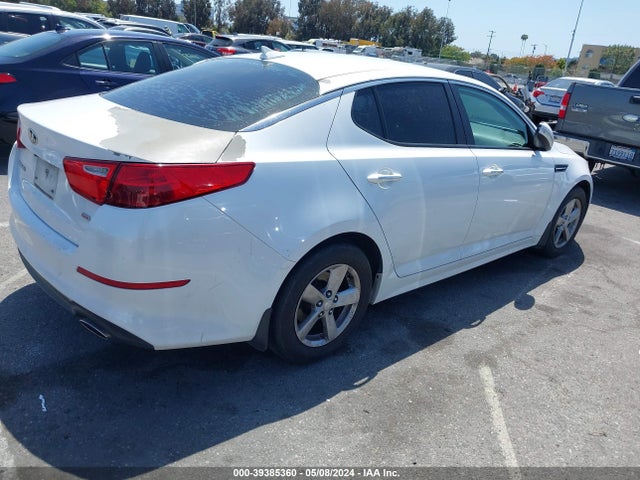 KIA Optima Lx 2015 5XXGM4A78FG384414 Image 4