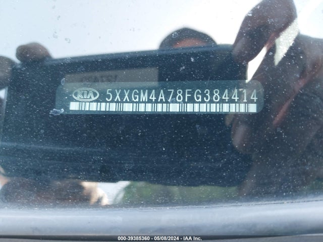 KIA Optima Lx 2015 5XXGM4A78FG384414 Image 9