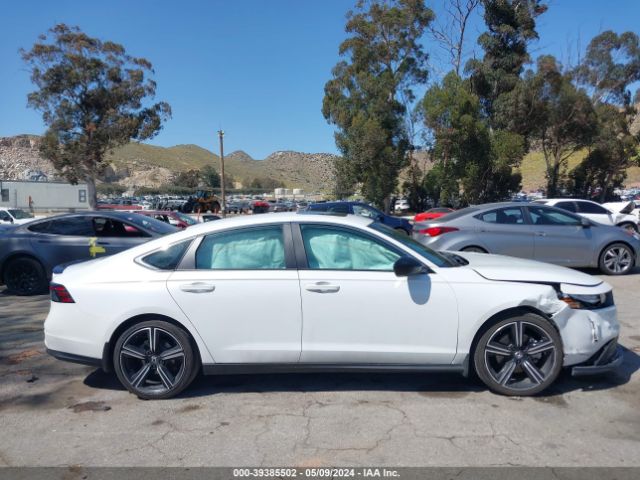 1HGCY2F58PA058853 Honda Accord Hybrid Sport