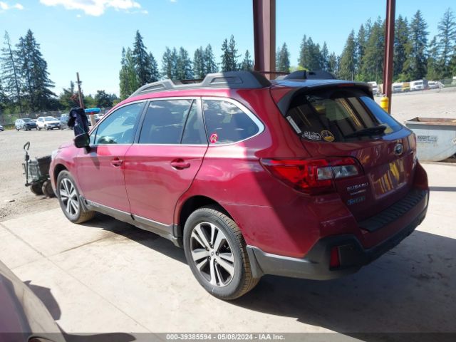 4S4BSENCXK3230757 Subaru Outback 3.6r Limited