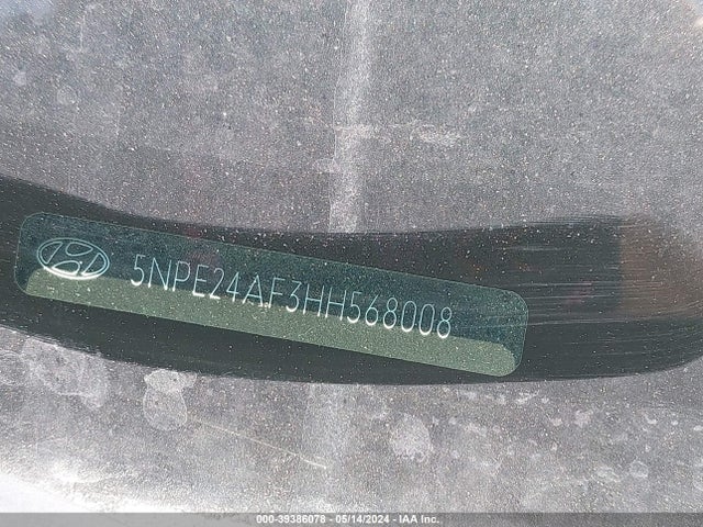 Hyundai Sonata 2017 5NPE24AF3HH568008 Image 9