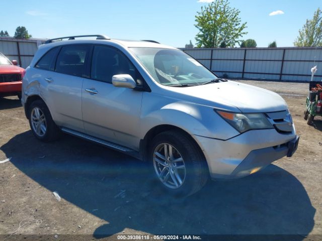 Auction sale of the 2008 Acura Mdx Technology Package, vin: 2HNYD28348H502612, lot number: 39386118