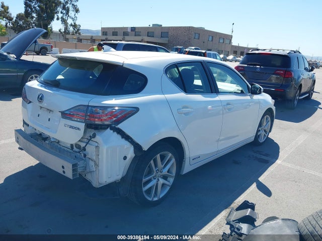 JTHKD5BH9G2255594 Lexus CT 200H