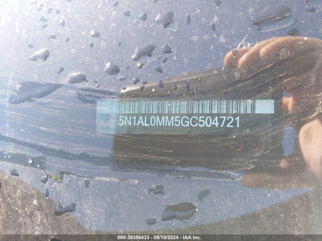 5N1AL0MM5GC504721 Infiniti QX60