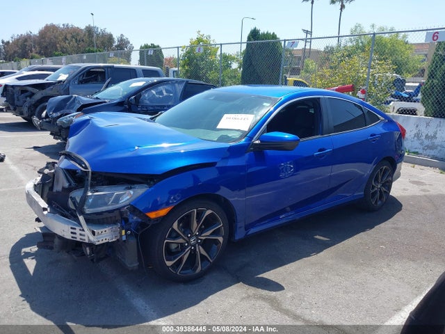 Honda Civic Sport 2019 2HGFC2F89KH525200 Image 2