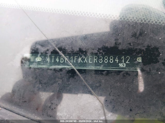 Toyota CAMRY XLE 2014 4T4BF1FKXER388412 Image 15