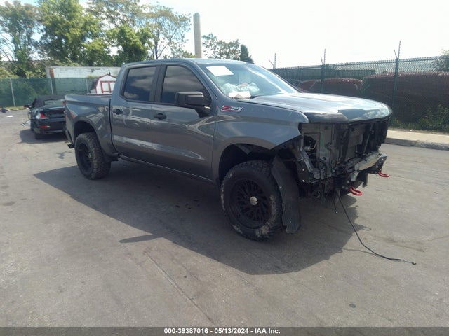 Chevrolet Silverado 1500 4wd  Short Bed Custom Trail Boss 2021 1GCPYCEF8MZ237164 main image