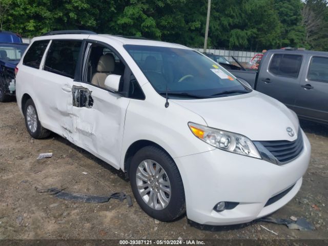 5TDYK3DC9ES463763 Toyota Sienna Xle V6 8 Passenger