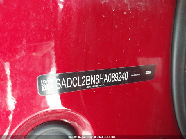 2017 JAGUAR F-PACE SADCL2BN8HA089240 Photo 8