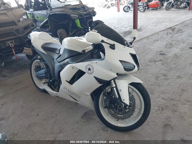 Продаж на аукціоні авто 2008 Kawasaki Zx600 P, vin: JKAZX4P168A042052, номер лоту: 39387504