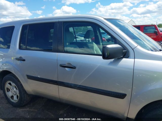 5FNYF4H21FB028642 Honda PILOT LX
