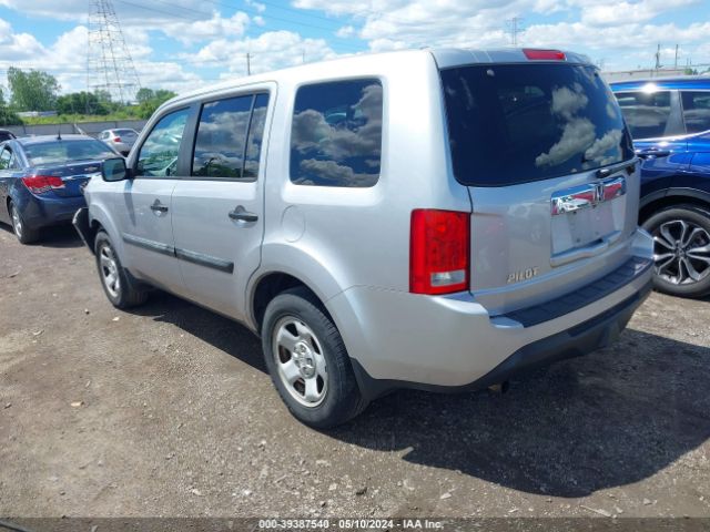 5FNYF4H21FB028642 Honda PILOT LX