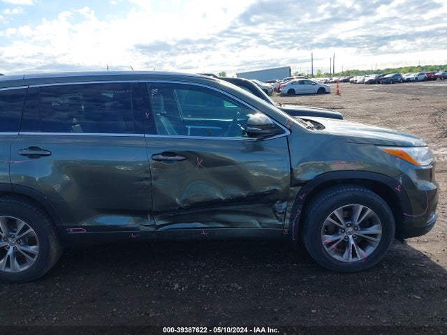 Toyota Highlander Xle V6 2014 5TDJKRFH1ES015238 Image 6