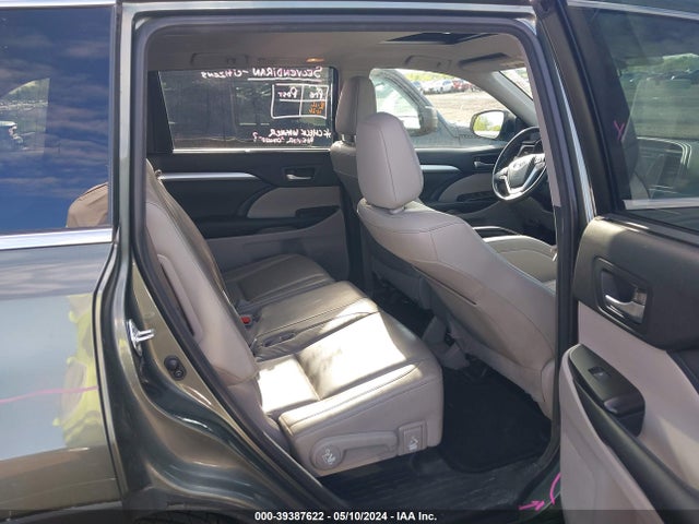 Toyota Highlander Xle V6 2014 5TDJKRFH1ES015238 Image 8