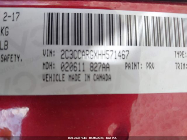 2C3CCARGXHH571467 Chrysler 300 Limited Awd