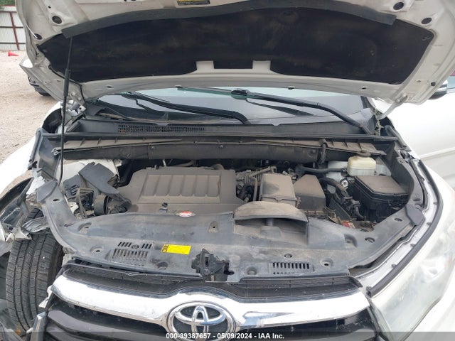 Toyota Highlander Xle V6 2015 5TDKKRFH2FS112485 Image 10