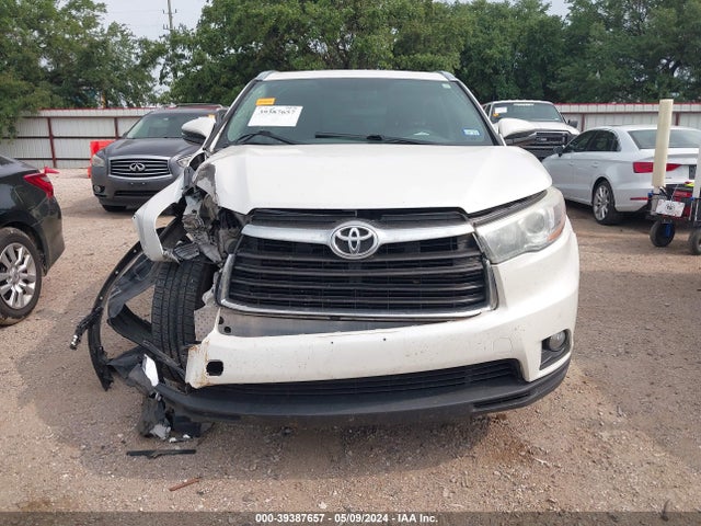 Toyota Highlander Xle V6 2015 5TDKKRFH2FS112485 Image 12