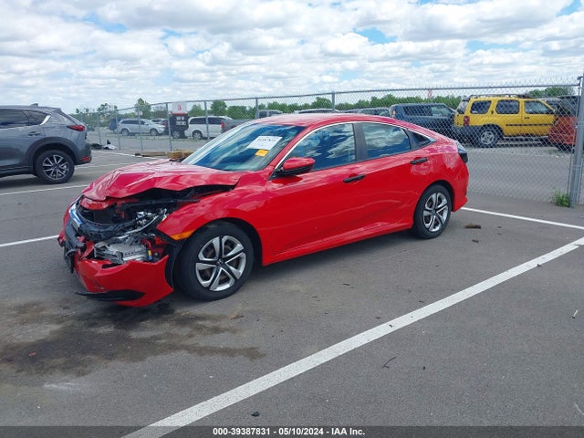 Honda Civic Lx 2018 2HGFC2F50JH538471 Image 2