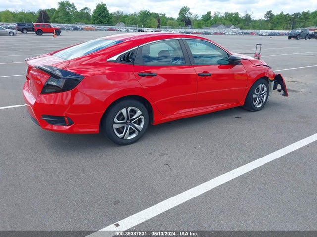 Honda Civic Lx 2018 2HGFC2F50JH538471 Image 4