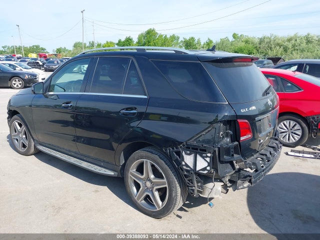 4JGDA5GB2GA702100 Mercedes-Benz Gle 400 4matic