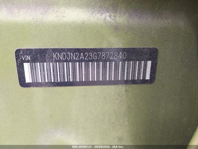 KIA Soul 2016 KNDJN2A23G7872840 Image 9