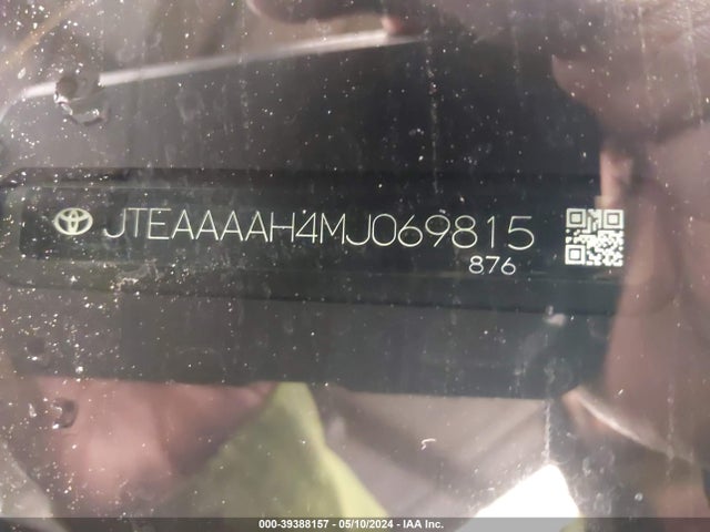 Toyota Venza Xle 2021 JTEAAAAH4MJ069815 Image 17